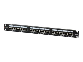 TECHly Professional - Krosownica - do montażu na stelażu - CAT 6 - STP - RJ-45 X 24 - 1U - 19"