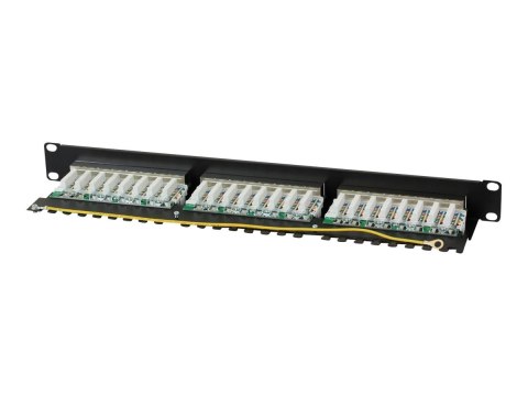 TECHly Professional - Krosownica - do montażu na stelażu - CAT 6 - STP - RJ-45 X 24 - 1U - 19"
