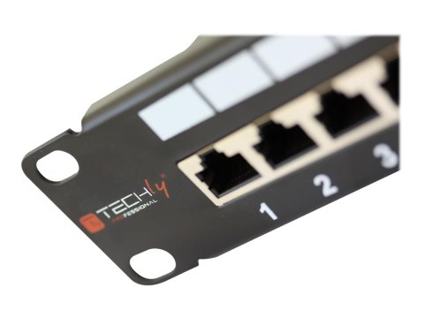 TECHly Professional - Krosownica - do montażu na stelażu - CAT 6 - STP - RJ-45 X 24 - 1U - 19"