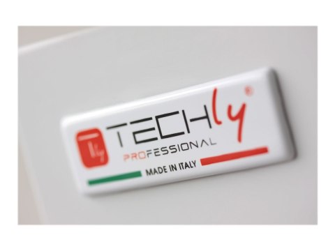 TECHly Professional - Stojak szafa - do montażu na ścianie - szary, RAL 7035 - 9U - 19"