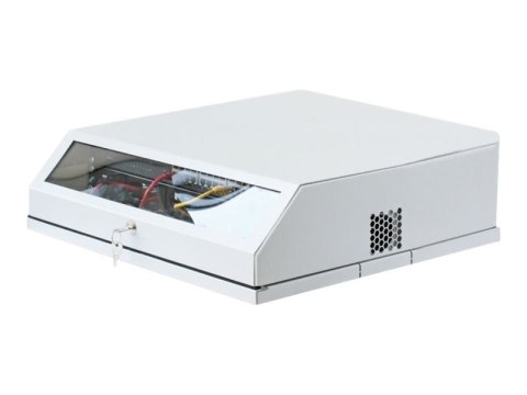 TECHly Professional - Stojak szafa - do montażu na ścianie - szary, RAL 7035 - 9U - 19"