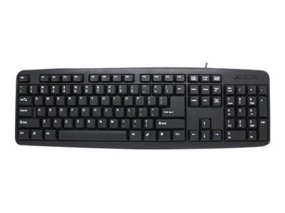 TECHly office series - Klawiatura - USB - US - czarny