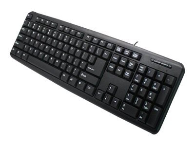 TECHly office series - Klawiatura - USB - US - czarny