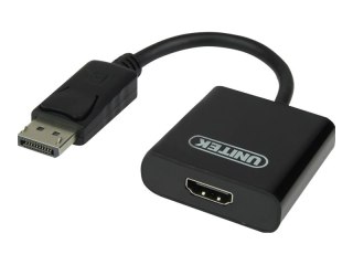 Unitek - Adapter wideo - DisplayPort 20-pin męski do HDMI żeński
