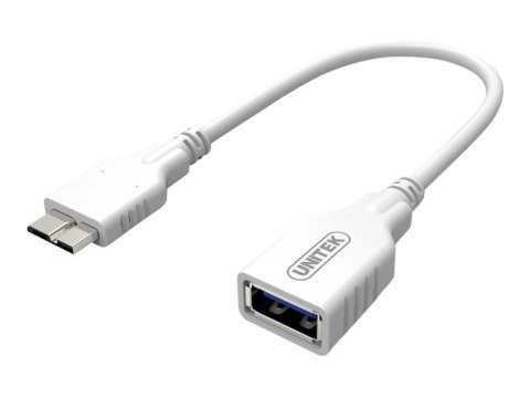 Unitek - Przejściówka USB - USB Typ A (F) do Micro-USB Type B (M) - USB 3.0 OTG - 20 cm