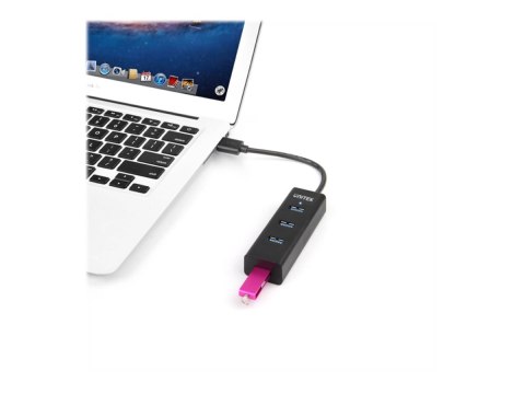 Unitek Y-3089 - Koncentrator - 4 x SuperSpeed USB 3.0 - stacjonarny