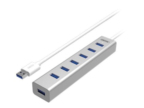 Unitek Y-3090 - Koncentrator - 7 x SuperSpeed USB 3.0 - stacjonarny