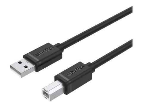 Unitek Y-C420GBK - Kabel USB - USB (M) do Micro-USB Typ B (M) - USB 2.0 - 3 m - czarny
