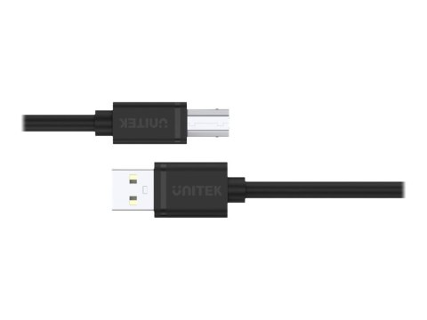 Unitek Y-C421GBK - Kabel USB - USB (M) do USB Typ B (M) - USB 2.0 - 5 m - czarny