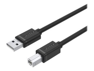 Unitek Y-C430GBK - Kabel USB - USB (M) do USB Typ B (M) - 1 m - czarny