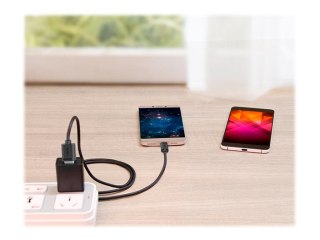 Unitek Y-C434GBK - Kabel USB - Micro-USB Typ B (M) do USB (M) - USB 2.0 - 1.5 m - czarny