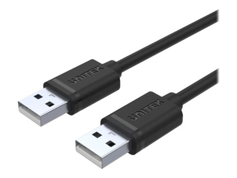 Unitek Y-C442GBK - Kabel USB - USB (M) do USB (M) - USB 2.0 - 1.5 m - czarny