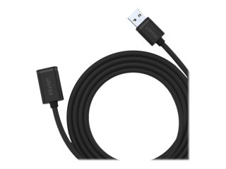 Unitek Y-C447GBK - Przedłużacz kabla USB - USB (M) do USB (F) - USB 2.0 - 50 cm - czarny