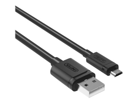 Unitek Y-C455GBK - Kabel USB - Micro-USB Typ B (M) do USB (M) - USB 2.0 - 2 m - czarny