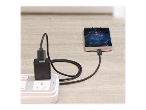 Unitek Y-C455GBK - Kabel USB - Micro-USB Typ B (M) do USB (M) - USB 2.0 - 2 m - czarny