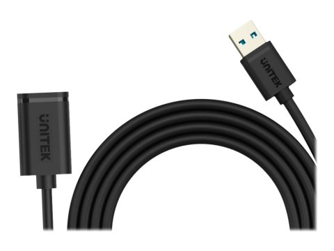 Unitek Y-C456GBK - Przedłużacz kabla USB - USB Typ A (M) do USB Typ A (F) - USB 3.0 - 50 cm - czarny