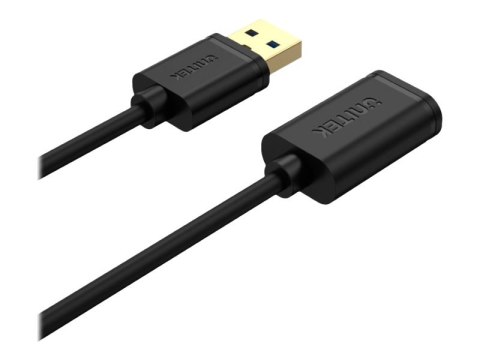 Unitek Y-C456GBK - Przedłużacz kabla USB - USB Typ A (M) do USB Typ A (F) - USB 3.0 - 50 cm - czarny