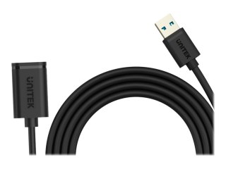 Unitek Y-C459GBK - Przedłużacz kabla USB - USB Typ A (M) do USB Typ A (F) - USB 3.0 - 2 m - czarny