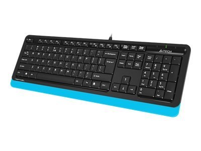 A4Tech Fstyler FK10 - Klawiatura - USB - niebieski