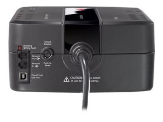 APC Back-UPS 650 - UPS - AC 120 V - 390 wat - 650 VA - 1 faza - USB - złącza wyjściowe: 8 - Stany Zjednoczone - czarny - APC Tak
