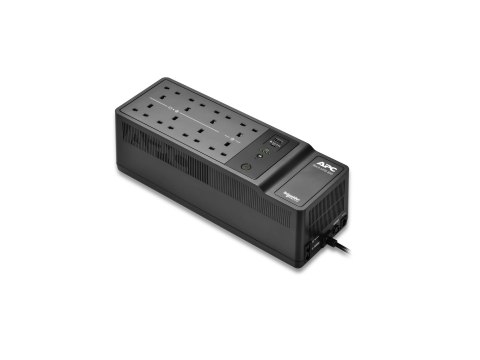 APC Back-UPS BE850G2 - UPS - AC 230 V - 520 wat - 850 VA - złącza wyjściowe: 8 - Wielka Brytania - czarny