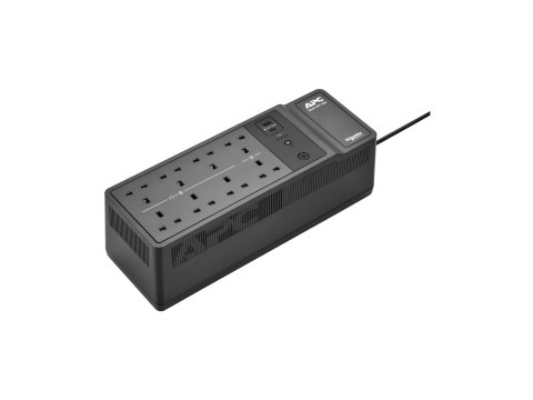 APC Back-UPS BE850G2 - UPS - AC 230 V - 520 wat - 850 VA - złącza wyjściowe: 8 - Wielka Brytania - czarny