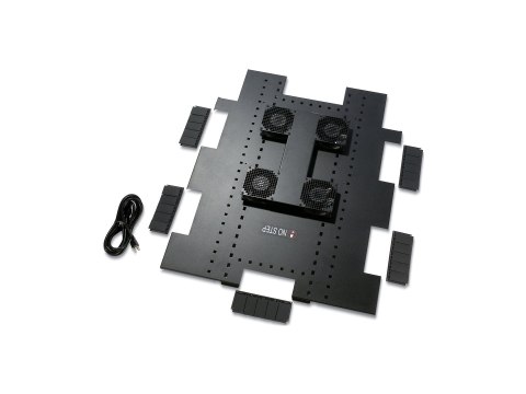 APC Roof Fan Tray - Taca wentylatorów stojaka - AC 120 V - czarny - dla NetShelter SX