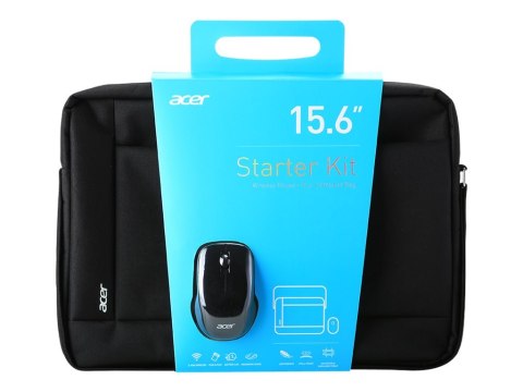 Acer Starter KIT - Pakiet akcesoriów notebooka - 15.6" - czarny - dla Aspire 3; 5; Extensa 15; Nitro 5; Predator Helios 300; Spi