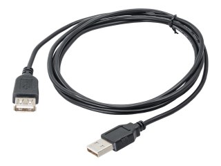 Akyga AK-USB-07 - Przedłużacz kabla USB - USB (M) do USB (F) - 1.8 m - czarny