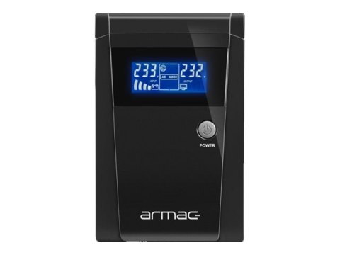 Armac Office 1500E - UPS - AC 230 V - 950 wat - 1500 VA - 9 Ah - USB - złącza wyjściowe: 3