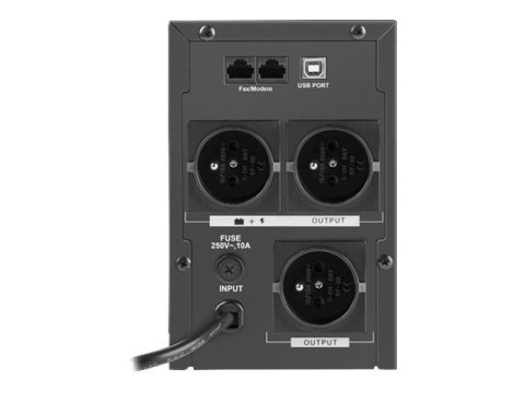 Armac Office 1500E - UPS - AC 230 V - 950 wat - 1500 VA - 9 Ah - USB - złącza wyjściowe: 3