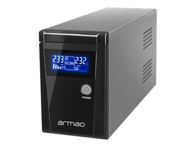Armac Office O/650F/LCD - UPS - AC 230 V - 390 wat - 650 VA - 7 Ah - 7 Ah - USB - złącza wyjściowe: 2