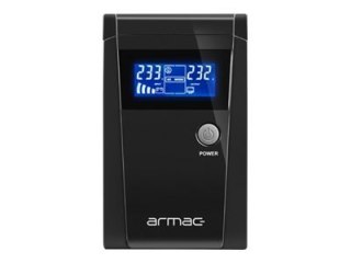 Armac Office O/850F/LCD - UPS - AC 230 V - 480 wat - 850 VA - 9 Ah - 9 Ah - USB - złącza wyjściowe: 2