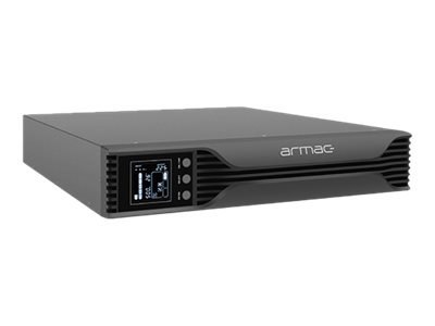 Armac Rack PSW series R/1000I/PSW - UPS (montowany w szafie rack / zewnętrzny) - AC 230 V - 800 wat - 1000 VA - 9 Ah - USB - złą