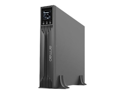Armac Rack PSW series R/1000I/PSW - UPS (montowany w szafie rack / zewnętrzny) - AC 230 V - 800 wat - 1000 VA - 9 Ah - USB - złą