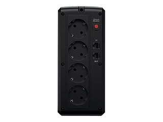 CyberPower UT Series UT1050EG - UPS - AC 230 V - 630 wat - 1050 VA - 1 faza - USB - złącza wyjściowe: 4 - czarny