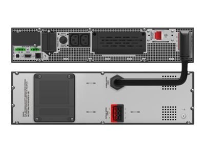 EVER Powerline RT Plus 6000 - UPS (montowany w szafie rack / zewnętrzny) - AC 230 V - 6000 wat - 6000 VA - 1 faza - bez baterii 