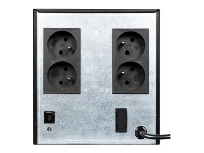 EVER SINLINE 1200 USB HID - UPS - AC 230 V - 780 wat - 1200 VA - 7 Ah - USB - złącza wyjściowe: 4