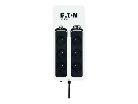 Eaton 3S 450 - UPS - AC 220-240 V - 270 wat - 450 VA - 1 faza - złącza wyjściowe: 6