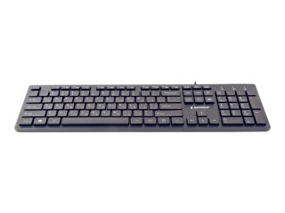 Gembird KB-MCH-03-RU - Black Series - klawiatura - USB - Rosja - czarny