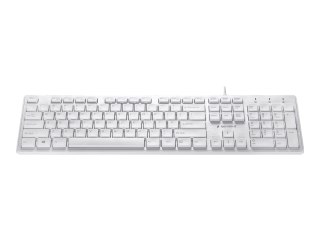 Gembird KB-MCH-03-W - Black Series - klawiatura - USB - US - biały
