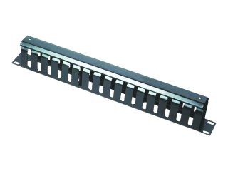 Gembird - Panel zarządzania kablami stojaka - 1U - 19"