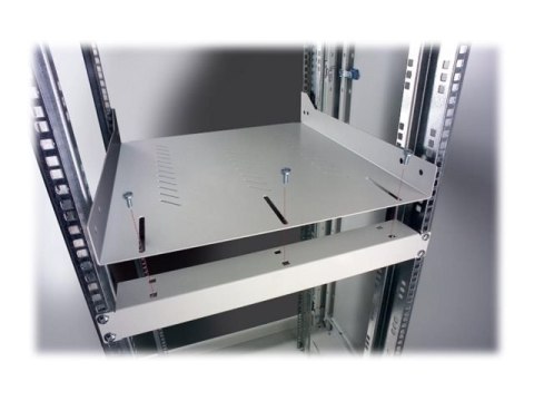 Intellinet - Półka do stojaka - RAL 7035, szary - 1U - 19"