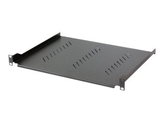 Intellinet - Półka do stojaka - czarny, RAL 9005 - 1U - 19"