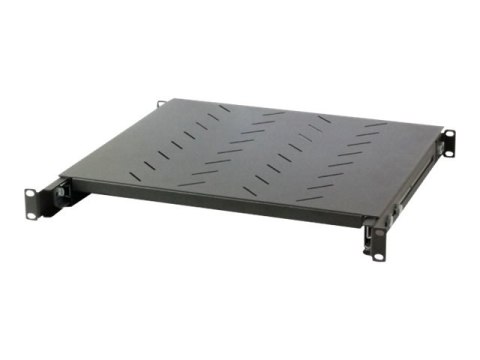 Intellinet - Półka do stojaka - czarny, RAL 9005 - 1U - 19"