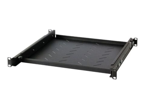 Intellinet - Półka do stojaka - czarny, RAL 9005 - 1U - 19"