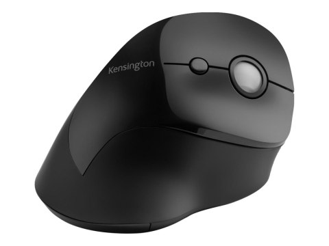 Kensington Pro Fit Ergo Vertical Wireless Mouse - Mysz pionowa - ergonomiczna - praworęczna - 6 przyciski - bezprzewodowa - 2.4 