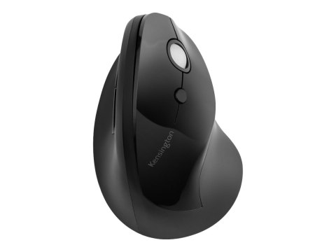Kensington Pro Fit Ergo Vertical Wireless Mouse - Mysz pionowa - ergonomiczna - praworęczna - 6 przyciski - bezprzewodowa - 2.4 
