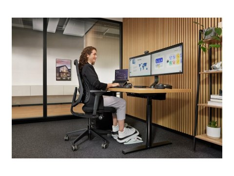 Kensington Pro Fit Ergo Vertical Wireless Mouse - Mysz pionowa - ergonomiczna - praworęczna - 6 przyciski - bezprzewodowa - 2.4 