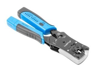 Lanberg NT-0203 - Zaciskarka i tester okablowania - niebieski, czarny